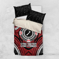 Aotearoa Proud To Be Maori Bedding Set New Zealand Fight Together