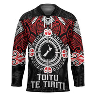 Aotearoa Proud To Be Maori Hockey Jersey New Zealand Fight Together - Polynesian Pride