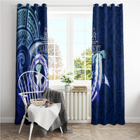 Personalised Northern Mariana Islands Window Curtain Commonwealth Day 2024