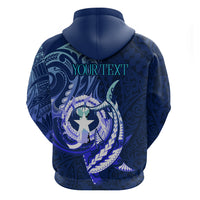 Personalised Northern Mariana Islands Zip Hoodie Commonwealth Day 2024 LT9 - Polynesian Pride