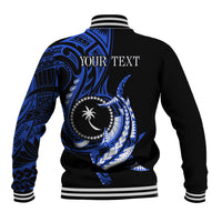 Personalised Chuuk FSM Culture Day Baseball Jacket Hammerhead Shark Tattoo 2024 LT9 - Polynesian Pride