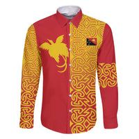 Papua New Guinea Oro Tapa Personalised Family Matching Summer Maxi Dress and Hawaiian Shirt Simple Bird of Paradise Style - Polynesian Pride