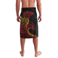 Papua New Guinea Sepik Personalised Lavalava PNG Bird of Paradise Tattoo - Polynesian Pride