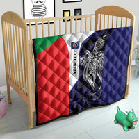 Personalised PNG Bougainville Quilt Bird of Paradise Tattoo Flag Motif - Polynesian Pride