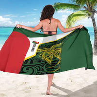 Personalised PNG East Sepik Province Sarong Bird of Paradise Tattoo Flag Motif - Polynesian Pride