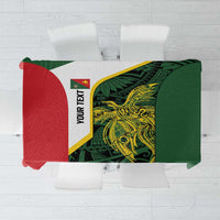 Personalised PNG East Sepik Province Tablecloth Bird of Paradise Tattoo Flag Motif - Polynesian Pride