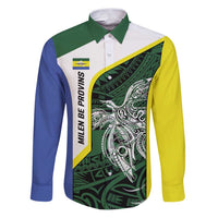 Personalised PNG Morobe Province Family Matching Puletasi and Hawaiian Shirt Bird of Paradise Tattoo Flag Motif - Polynesian Pride