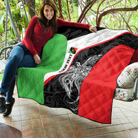 Personalised PNG Southern Highlands Province Quilt Bird of Paradise Tattoo Flag Motif - Polynesian Pride