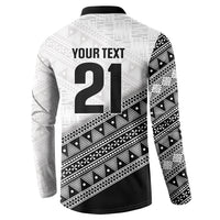 2026 Autumn Rugby Nations Fiji Custom Button Sweatshirt Fijian Tapa Tribal Lauhala Inspired LT9 - Polynesian Pride