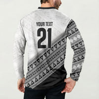 2026 Autumn Rugby Nations Fiji Custom Button Sweatshirt Fijian Tapa Tribal Lauhala Inspired LT9 - Polynesian Pride