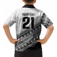 2026 Autumn Rugby Nations Fiji Custom Kid Hawaiian Shirt Fijian Tapa Tribal Lauhala Inspired LT9 - Polynesian Pride