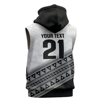 2026 Autumn Rugby Nations Fiji Custom Sleeveless Hoodie Fijian Tapa Tribal Lauhala Inspired LT9 - Polynesian Pride