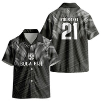 2026 Autumn Rugby Nations Fiji Custom Kid Hawaiian Shirt Fijian Palm Leaf Tapa Tribal Inspired LT9 - Polynesian Pride