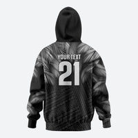 2026 Autumn Rugby Nations Fiji Custom Zip Hoodie Fijian Palm Leaf Tapa Tribal Inspired LT9 - Polynesian Pride