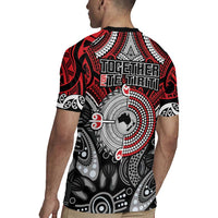 Aotearoa and Australia Rugby Jersey New Zealand Honour The Treaty Ake!Ake!Ake!