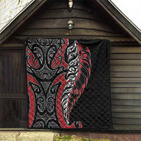 Koru Fern New Zealand Quilt Maori Tribal Pattern LT9 - Polynesian Pride