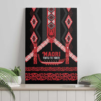 Toitu Te Tiriti Waitangi Canvas Wall Art Black Wharenui House LT9 - Polynesian Pride