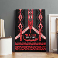 Toitu Te Tiriti Waitangi Canvas Wall Art Black Wharenui House LT9 - Polynesian Pride