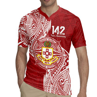 Personalised Kolisi Tonga Atele 142nd Anniversary Rugby Jersey Special Kupesi Pattern LT9 - Polynesian Pride