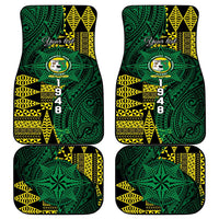 Personalised Tonga Liahona High School Car Mats Since 1948 Special Kupesi Pattern