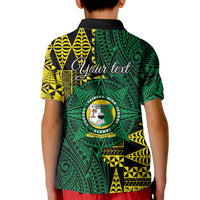 Personalised Tonga Liahona High School Kid Polo Shirt Since 1948 Special Kupesi Pattern