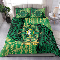 Personalised Tonga Saineha High School Bedding Set Since 1978 Special Kupesi Pattern