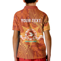Personalised Tonga Tailulu College Kid Polo Shirt Since 1967 Special Kupesi Pattern Version 1