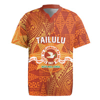Personalised Tonga Tailulu College Rugby Jersey Since 1967 Special Kupesi Pattern Version 1 LT9 Gold - Polynesian Pride