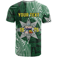 Personalised Tonga Takuilau College T Shirt Since 1975 Special Kupesi Pattern