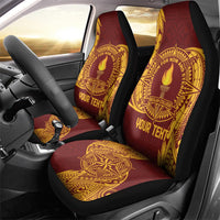 Personalised Tonga Beulah College Car Seat Cover Since 1938 Special Kupesi Pattern