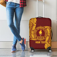 Personalised Tonga Beulah College Luggage Cover Since 1938 Special Kupesi Pattern