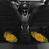 Personalised Tonga High School Car Mats Since 1947 Special Kupesi Pattern