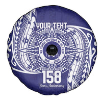 Personalised Tonga Tupou College Tolo 158th Anniversary Spare Tire Cover Special Kupesi Pattern LT9