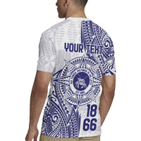 Personalised Tonga Tupou College Tolo Rugby Jersey Since 1866 Special Kupesi Pattern LT9 - Polynesian Pride
