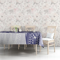 Personalised Tonga Tupou College Tolo Tablecloth Since 1866 Special Kupesi Pattern