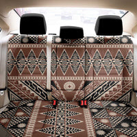 Vintage Bula Fiji Back Car Seat Cover Brown Tapa Masi Motif LT9 - Polynesian Pride