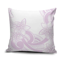 Polynesian Tribal Plumeria Lotu Tamaiti Pillow Cover Pastel Mauve - Polynesian Pride