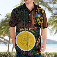 Personalised Shefa Day Hawaiian Shirt Happy June 18 Vanuatu Province LT14 - Polynesian Pride