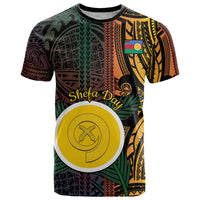 Personalised Shefa Day T Shirt Happy June 18 Vanuatu Province