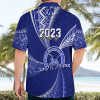 Personalised Tonga Queen Salote College Hawaiian Shirt Class Of Year Tongan Ngatu Pattern LT14 - Polynesian Pride