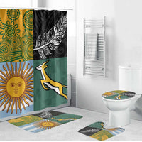 Rugby 2025 Championship Bathroom Set Combination of Southern Hemisphere Countries - Polynesian Pride