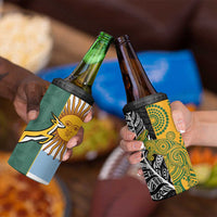 Rugby 2025 Championship 4 in 1 Can Cooler Tumbler Combination of Southern Hemisphere Countries - Polynesian Pride