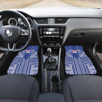Custom Manu Samoa Rugby 2026 Car Mats Samoan Pattern