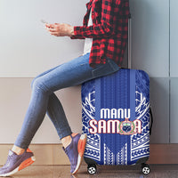 Manu Samoa Rugby 2026 Luggage Cover Samoan Pattern