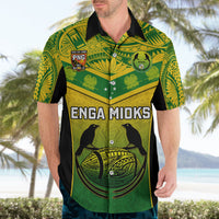 Papua New Guinea Rugby Hawaiian Shirt Enga Mioks PNG Polynesian Pattern LT14 - Polynesian Pride