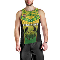 Custom Papua New Guinea Rugby Men Tank Top Enga Mioks PNG Polynesian Pattern LT14 - Polynesian Pride