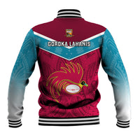 Papua New Guinea Rugby Baseball Jacket Goroka Lahanis PNG Polynesian Pattern LT14 - Polynesian Pride