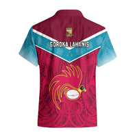 Papua New Guinea Rugby Hawaiian Shirt Goroka Lahanis PNG Polynesian Pattern LT14 - Polynesian Pride