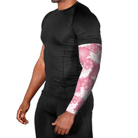 Pink Aloha Hawaii Arm Sleeves Monstera Hibiscus Plumeria Seamless Vibes - Polynesian Pride
