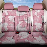 Pink Aloha Hawaii Back Car Seat Cover Monstera Hibiscus Plumeria Seamless Vibes - Polynesian Pride